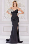 #AC3017 satin gown