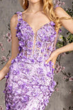 #GL3410 Glitter Mermaid Gown