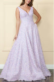 #7501-781 Full Sequins Ball Gown