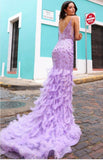 #C1422-FEATHER Gown