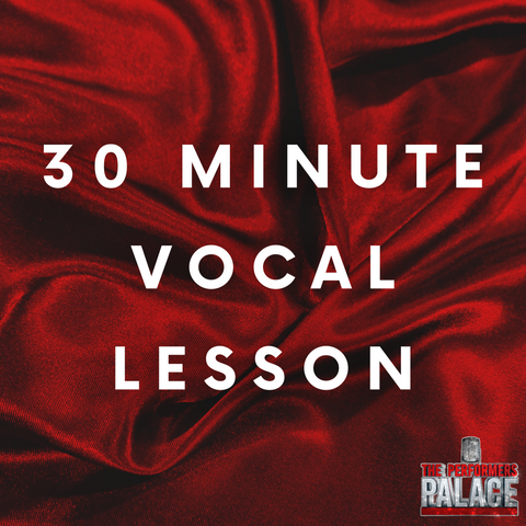 Vocal Lessons (30 minute Session)