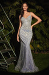 Silver CD968 Gown
